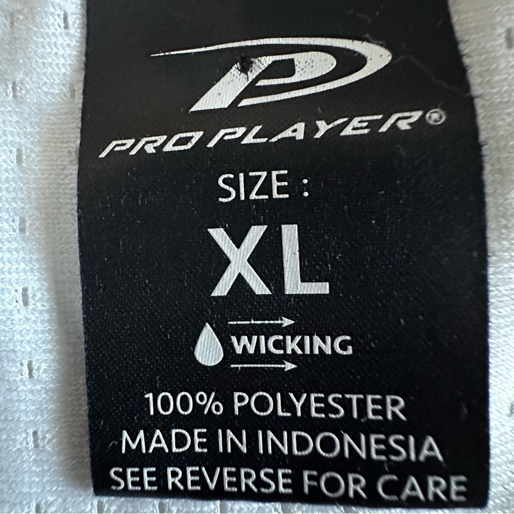 Pro Player Man's XL Blue and White Wicking Pullover Athletic Sporty Tank Top - Picture 12 of 13